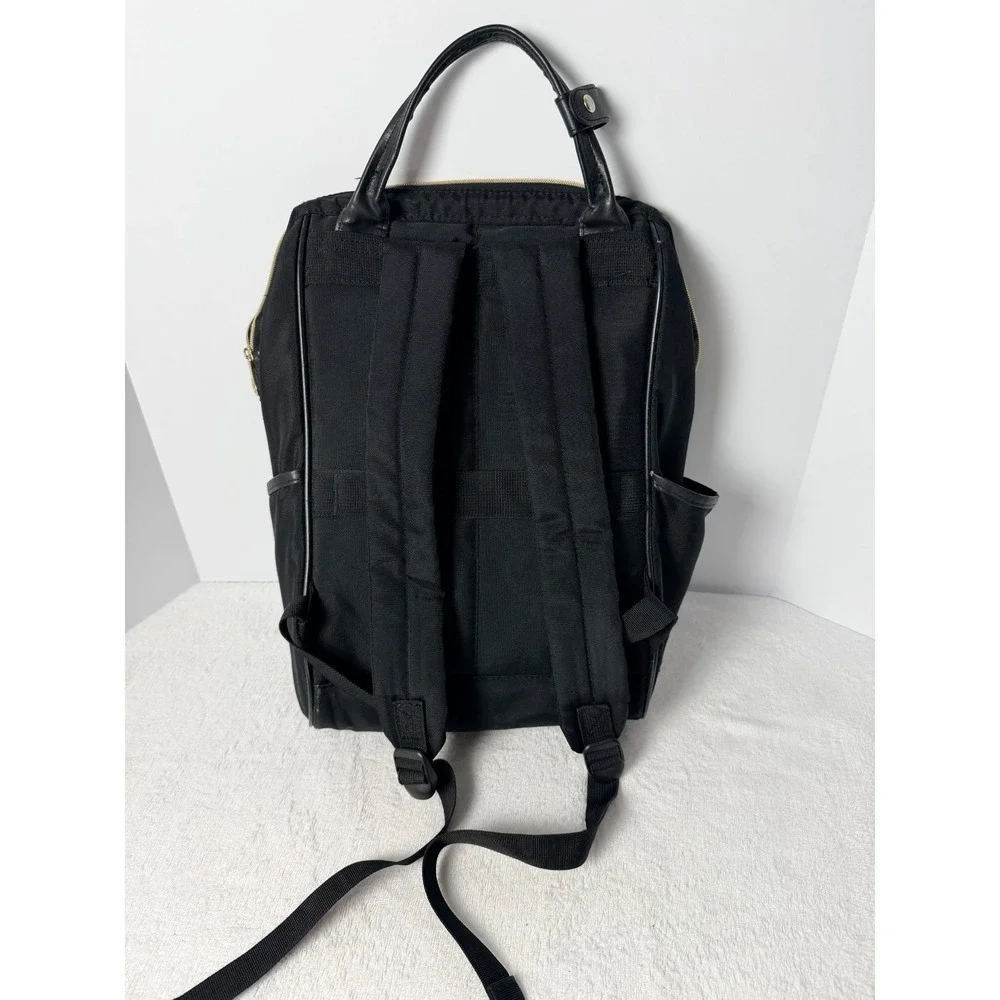 KROSER Black laptop Bag Backpack Multi Pocket USB Travel Bag